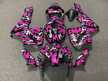 2005-2006 Camo & HOT PINK Honda CBR600RR Motorcycle Fairing