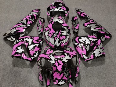 2005-2006 Camo & LIGHT PINK Honda CBR600RR Motorcycle Fairing