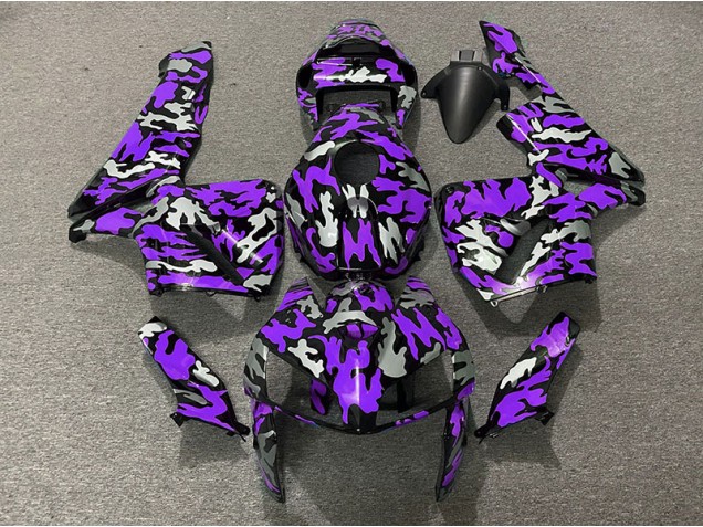 2005-2006 Camo & PURPLE Honda CBR600RR Motorcycle Fairing 2005-2006 Camo & PURPLE Honda CBR600RR Motorcycle Fairing