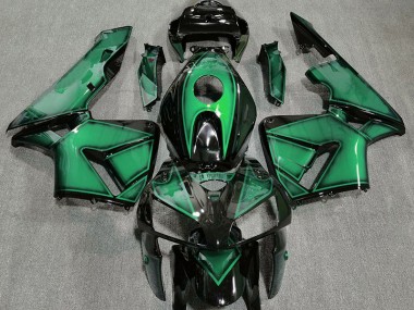 2005-2006 Deep Light Green Honda CBR600RR Motorcycle Fairing