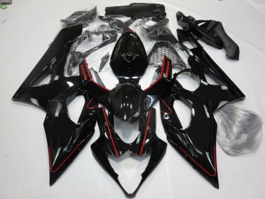 2005-2006 Gloss Red and Black Suzuki GSXR 1000 Motorcycle Fairing
