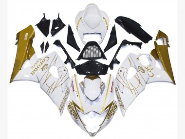 2005-2006 Gold Gloss Corona Custom Suzuki GSXR 1000 Motorcycle Fairing