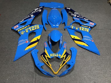 2005-2006 Light Blue Rizla Suzuki GSXR 1000 Motorcycle Fairing