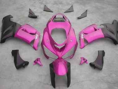 2005-2006 Pink Kawasaki ZX6R Motorcycle Fairing