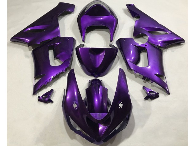 2005-2006 Purple Kawasaki ZX6R Motorcycle Fairing