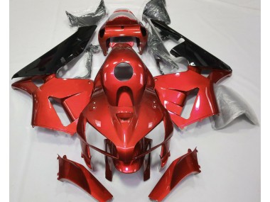 2005-2006 Red CBR Style Honda CBR600RR Motorcycle Fairing