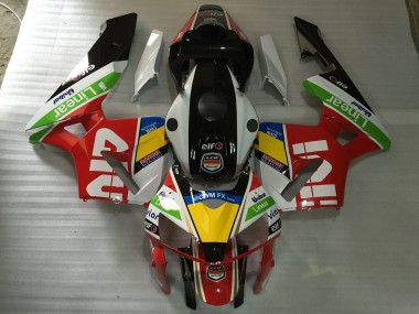 2005-2006 White Red Givi Honda CBR600RR Motorcycle Fairing