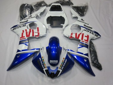 2005 Fiat Deep Blue Yamaha R6 Motorcycle Fairing