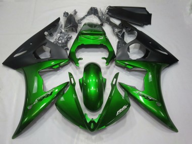 2005 Gloss Dark Green Yamaha R6 Motorcycle Fairing