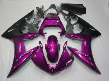 2005 Gloss Dark Pink Yamaha R6 Motorcycle Fairing