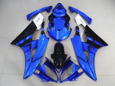 2006-2007 Custom Blue Yamaha R6 Motorcycle Fairing