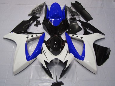 2006-2007 Dark Blue Star Suzuki GSXR 600-750 Motorcycle Fairing