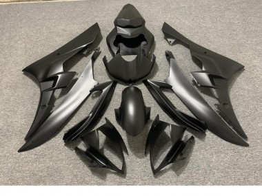 2006-2007 Full Matte Black Yamaha R6 Motorcycle Fairing