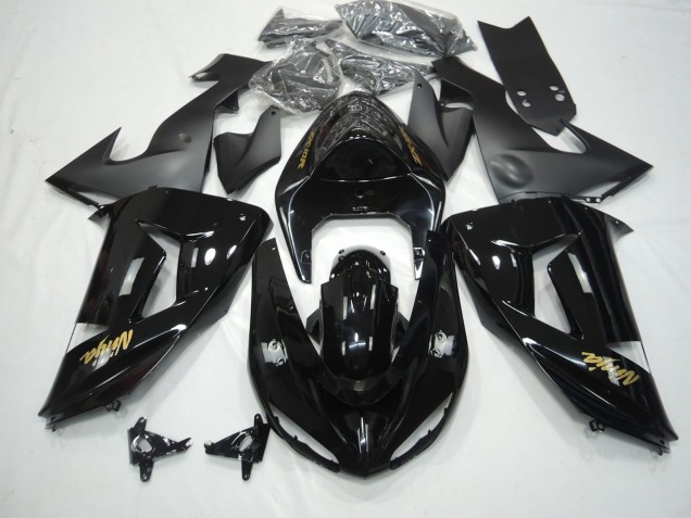 2006-2007 Gloss Black Kawasaki ZX10R Motorcycle Fairing 2006-2007 Gloss Black Kawasaki ZX10R Motorcycle Fairing