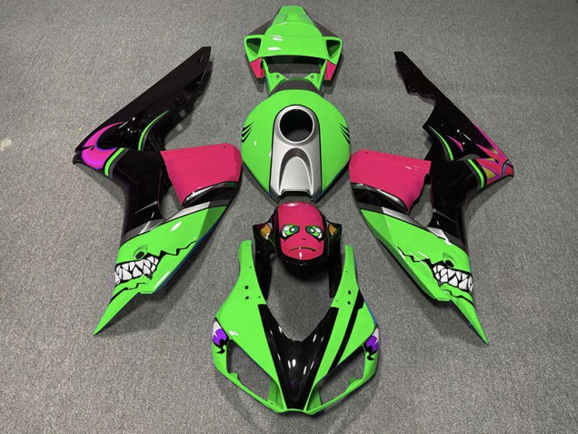 2006-2007 Green Shark Honda CBR1000RR Motorcycle Fairing 2006-2007 Green Shark Honda CBR1000RR Motorcycle Fairing