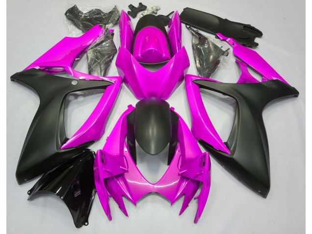 2006-2007 Hot Pink Suzuki GSXR 600-750 Motorcycle Fairing 2006-2007 Hot Pink Suzuki GSXR 600-750 Motorcycle Fairing