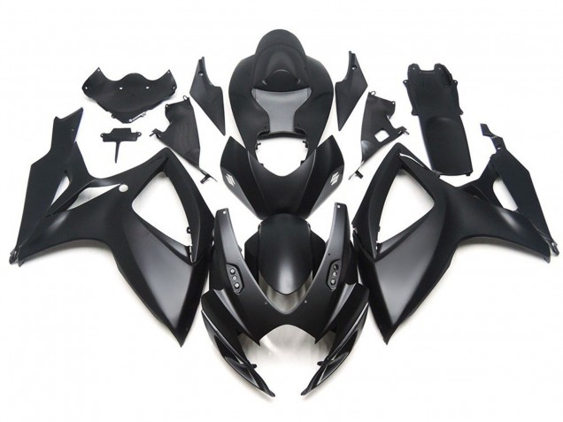 2006-2007 Matte Black OEM Custom Style Suzuki GSXR 600-750 Motorcycle Fairing 2006-2007 Matte Black OEM Custom Style Suzuki GSXR 600-750 Motorcycle Fairing