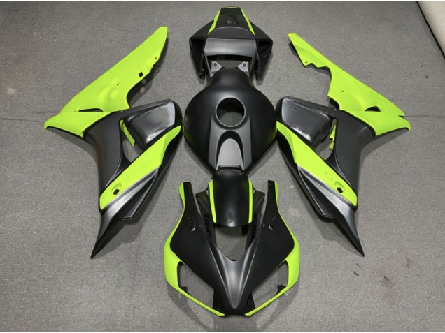 2006-2007 Matte Grey Black and Green Honda CBR1000RR Motorcycle Fairing 2006-2007 Matte Grey Black and Green Honda CBR1000RR Motorcycle Fairing