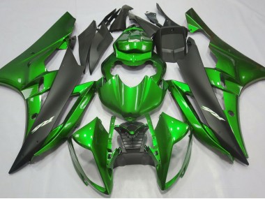 2006-2007 Metallic Green & Black Yamaha R6 Motorcycle Fairing