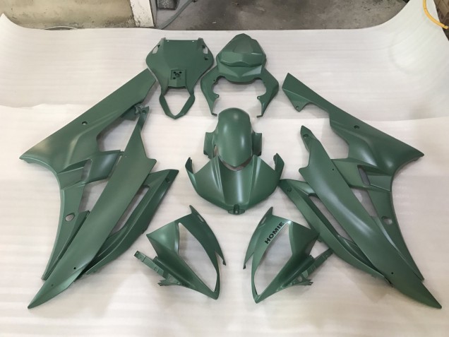 2006-2007 Military Green Yamaha R6 Motorcycle Fairing 2006-2007 Military Green Yamaha R6 Motorcycle Fairing