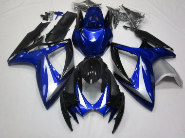 2006-2007 OEM Style Deep Blue Suzuki GSXR 600-750 Motorcycle Fairing
