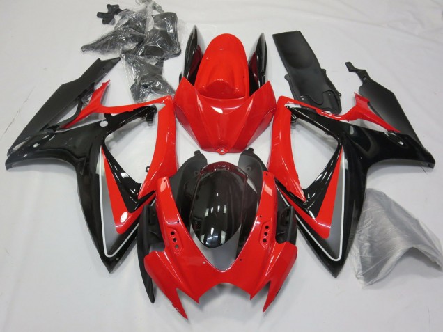 2006-2007 OEM Style Red Suzuki GSXR 600-750 Motorcycle Fairing 2006-2007 OEM Style Red Suzuki GSXR 600-750 Motorcycle Fairing