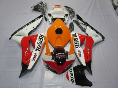 2006-2007 Orange Repsol Honda CBR1000RR Motorcycle Fairing