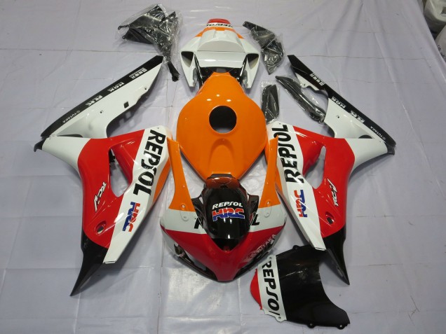 2006-2007 Orange Repsol Honda CBR1000RR Motorcycle Fairing 2006-2007 Orange Repsol Honda CBR1000RR Motorcycle Fairing