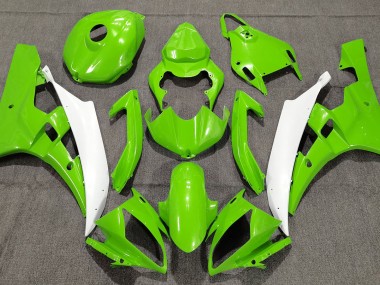 2006-2007 Pearl Green Yamaha R6 Motorcycle Fairing