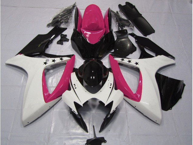 2006-2007 Pink Star Suzuki GSXR 600-750 Motorcycle Fairing 2006-2007 Pink Star Suzuki GSXR 600-750 Motorcycle Fairing