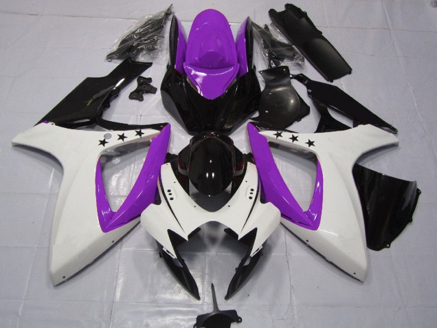 2006-2007 Purple Star Suzuki GSXR 600-750 Motorcycle Fairing 2006-2007 Purple Star Suzuki GSXR 600-750 Motorcycle Fairing