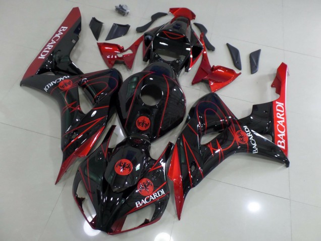 2006-2007 Red Bacardi Honda CBR1000RR Motorcycle Fairing 2006-2007 Red Bacardi Honda CBR1000RR Motorcycle Fairing