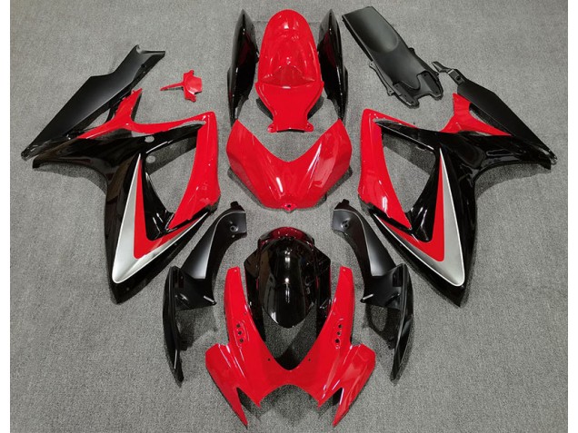 2006-2007 Red Black OEM Style Suzuki GSXR 600-750 Motorcycle Fairing 2006-2007 Red Black OEM Style Suzuki GSXR 600-750 Motorcycle Fairing
