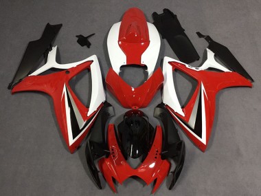 2006-2007 Red Style Suzuki GSXR 600-750 Motorcycle Fairing