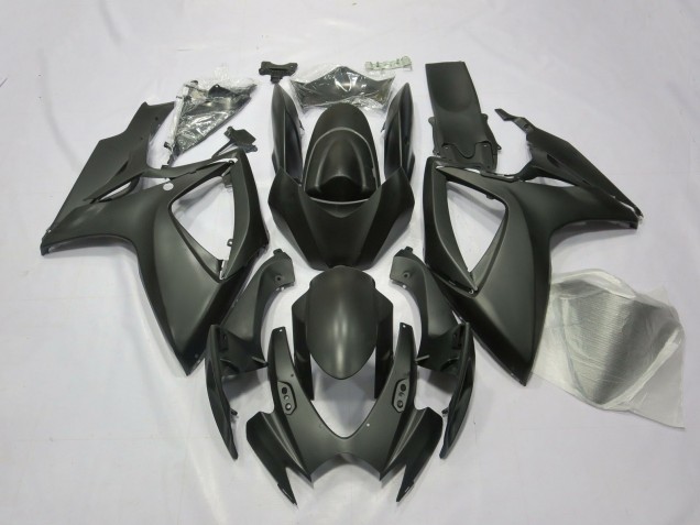 2006-2007 Red and Matte Suzuki GSXR 600-750 Motorcycle Fairing