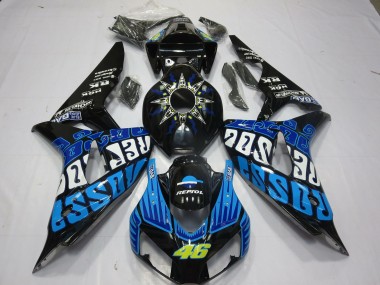 2006-2007 Rossi Blue Gloss Honda CBR1000RR Motorcycle Fairing