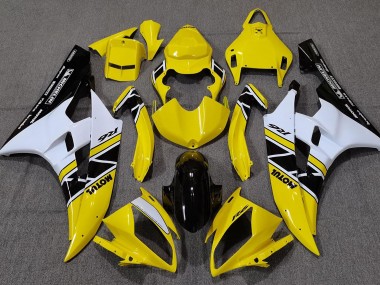 2006-2007 Yellow OEM Style Yamaha R6 Motorcycle Fairing