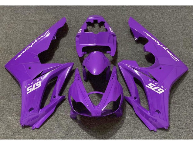 2006-2008 Gloss Purple Triumph Daytona 675 Motorcycle Fairing 2006-2008 Gloss Purple Triumph Daytona 675 Motorcycle Fairing