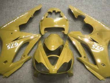2006-2008 Gold Triumph Daytona 675 Motorcycle Fairing