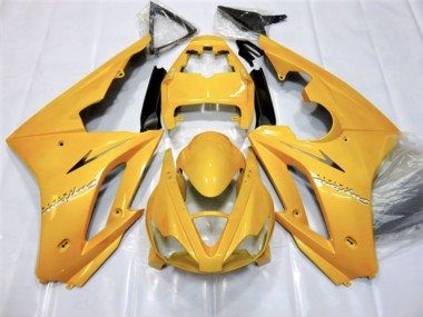 2006-2008 Pearl Yellow Triumph Daytona 675 Motorcycle Fairing
