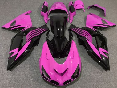 2006-2011 Bright Pink Kawasaki ZX14R Motorcycle Fairing