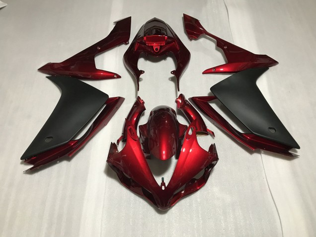 2007-2008 Deep Red Yamaha R1 Motorcycle Fairing 2007-2008 Deep Red Yamaha R1 Motorcycle Fairing