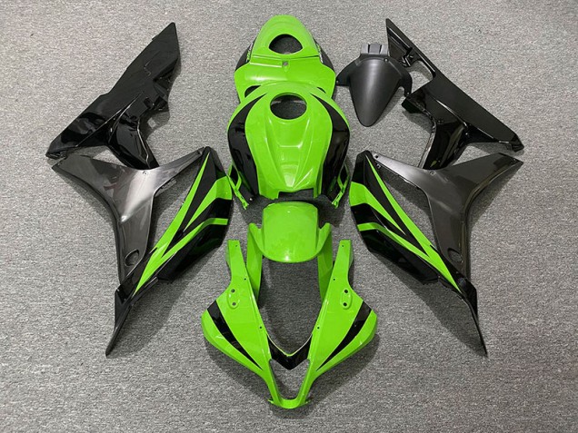 2007-2008 Electric Green OEM Style & Grey Honda CBR600RR Motorcycle Fairing 2007-2008 Electric Green OEM Style & Grey Honda CBR600RR Motorcycle Fairing