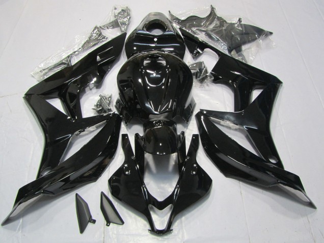 2007-2008 Gloss Black Honda CBR600RR Motorcycle Fairing 2007-2008 Gloss Black Honda CBR600RR Motorcycle Fairing