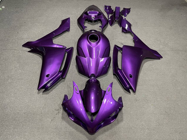 2007-2008 Gloss Purple Yamaha R1 Motorcycle Fairing 2007-2008 Gloss Purple Yamaha R1 Motorcycle Fairing