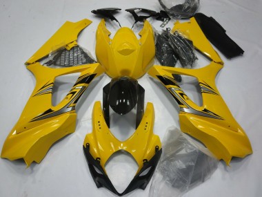 2007-2008 Gloss Yellow Suzuki GSXR 1000 Motorcycle Fairing