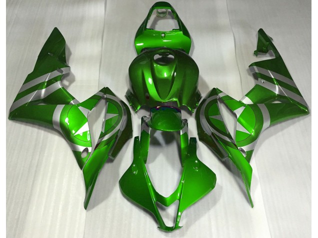 2007-2008 Green Captain America Honda CBR600RR Motorcycle Fairing 2007-2008 Green Captain America Honda CBR600RR Motorcycle Fairing
