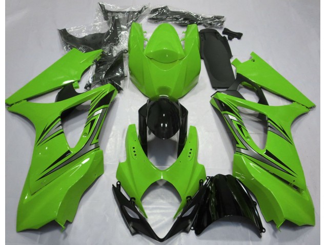 2007-2008 Green OEM Style Suzuki GSXR 1000 Motorcycle Fairing 2007-2008 Green OEM Style Suzuki GSXR 1000 Motorcycle Fairing