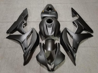 2007-2008 Matte Black Honda CBR600RR Motorcycle Fairing