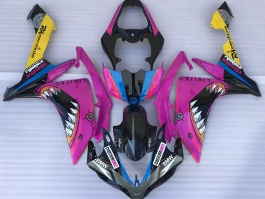 2007-2008 Pink Shark Yamaha R1 Motorcycle Fairing